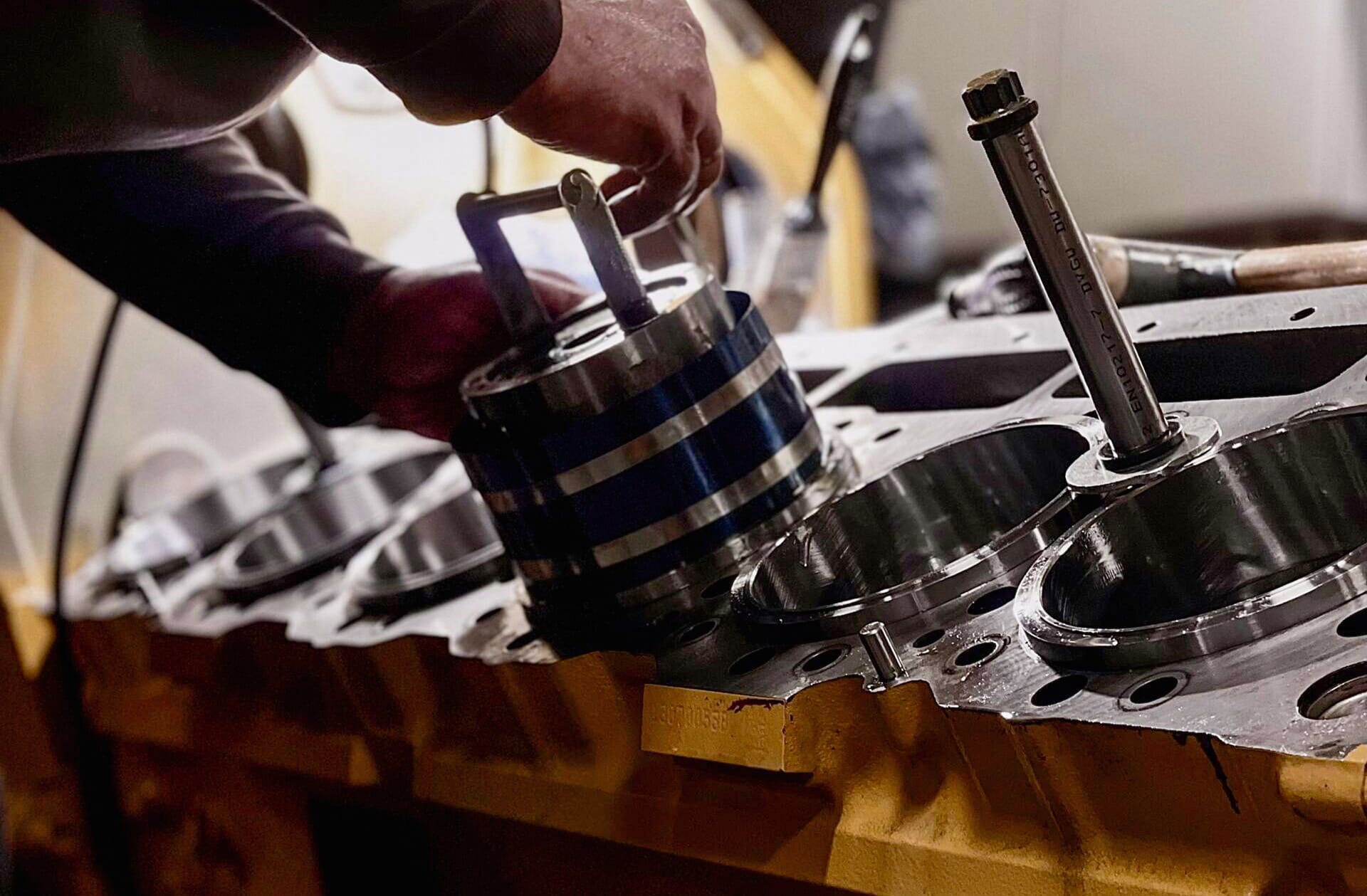 Complete CAT Marine Engine Overhaul